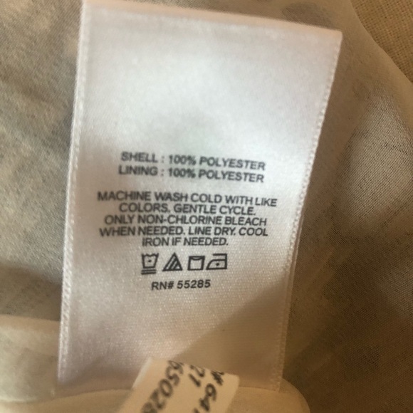 Express Floral Pleated Mini Skirt Cream Black Gray Women’s Size XL - Picture 10 of 13